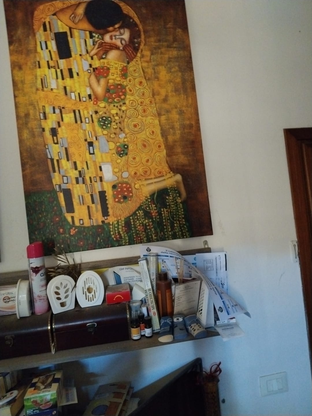 Customer photo review of Il Bacio Stampa Tela Canvas