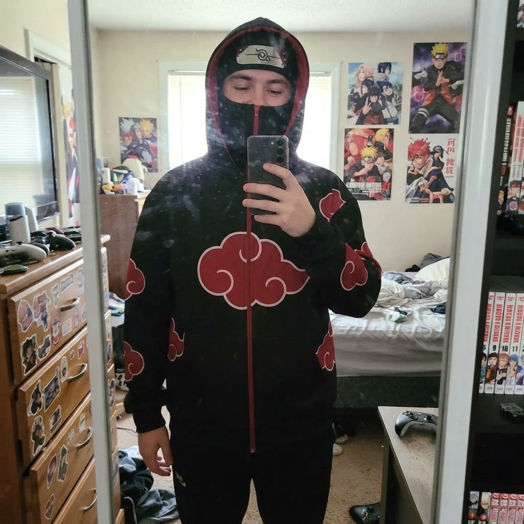 Customer photo review of Naruto İtachi Hırka