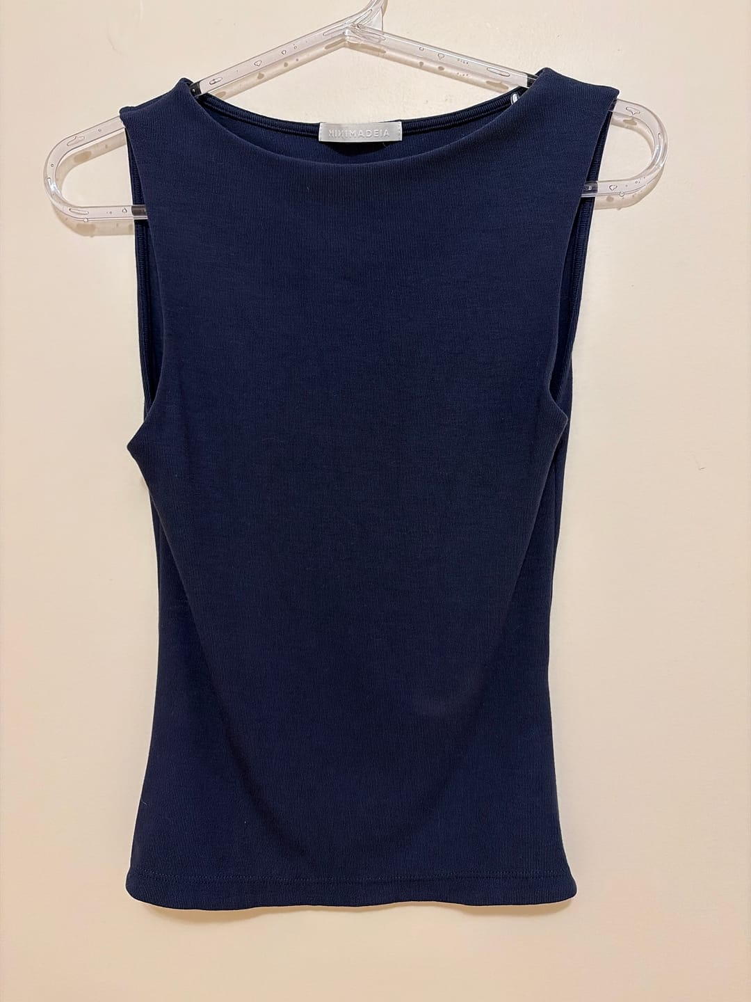 Customer photo review of Regata Peônia Azul Escuro