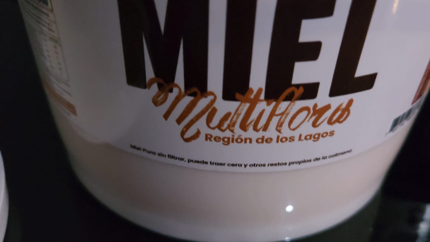Customer photo review of Balde Miel Multiflora de La Región de Los Lagos 5,6 kilos