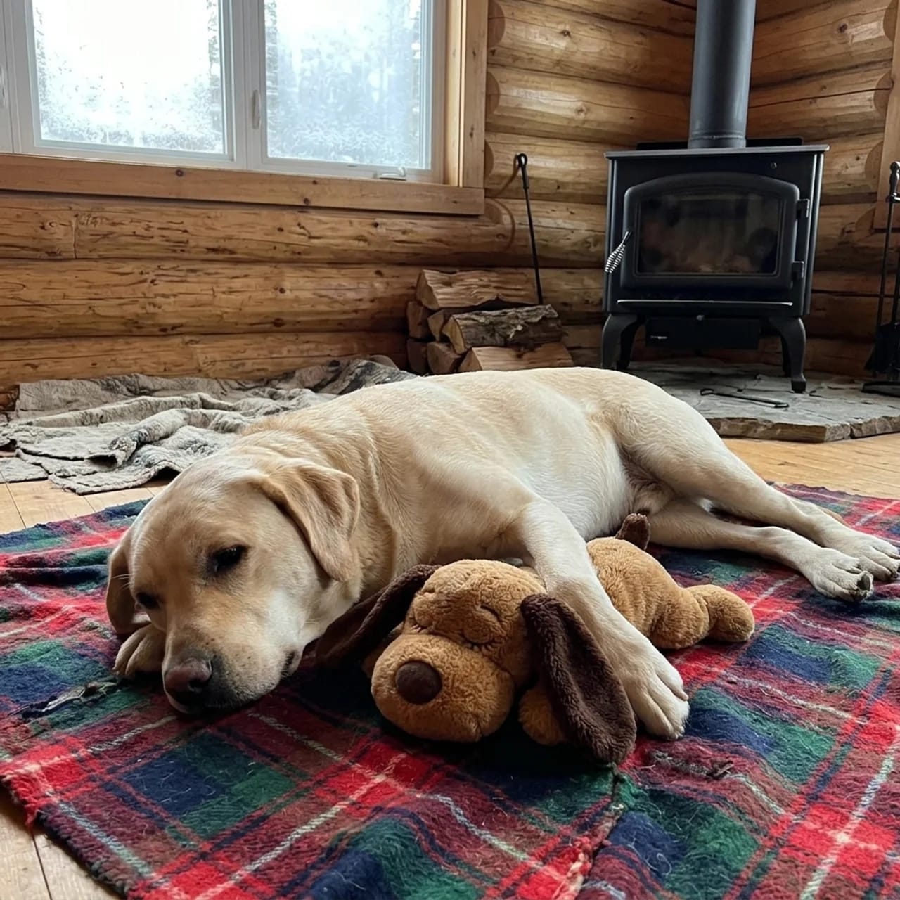 Customer photo review of Heartbeat Pup – Your Dog's Bedtime Buddy