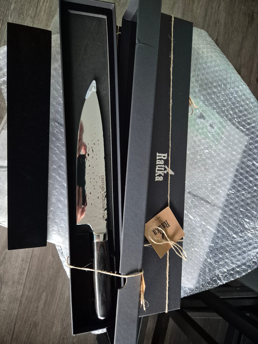 Customer photo review of Cuchillo Parrillero de Acero Inoxidable 33cm "Condor"