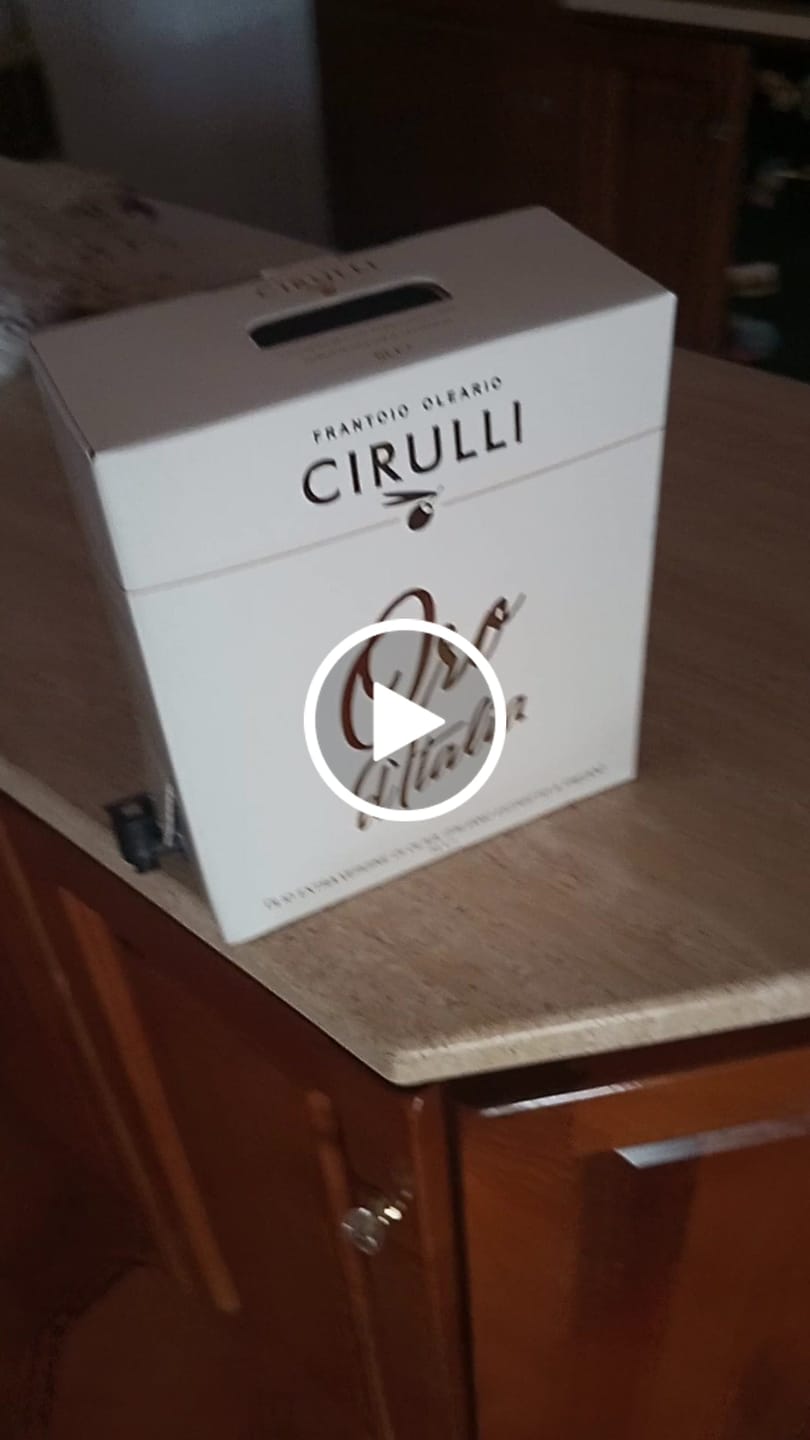 Customer video review of Bag in box di olio extravergine di oliva • 5 Litri