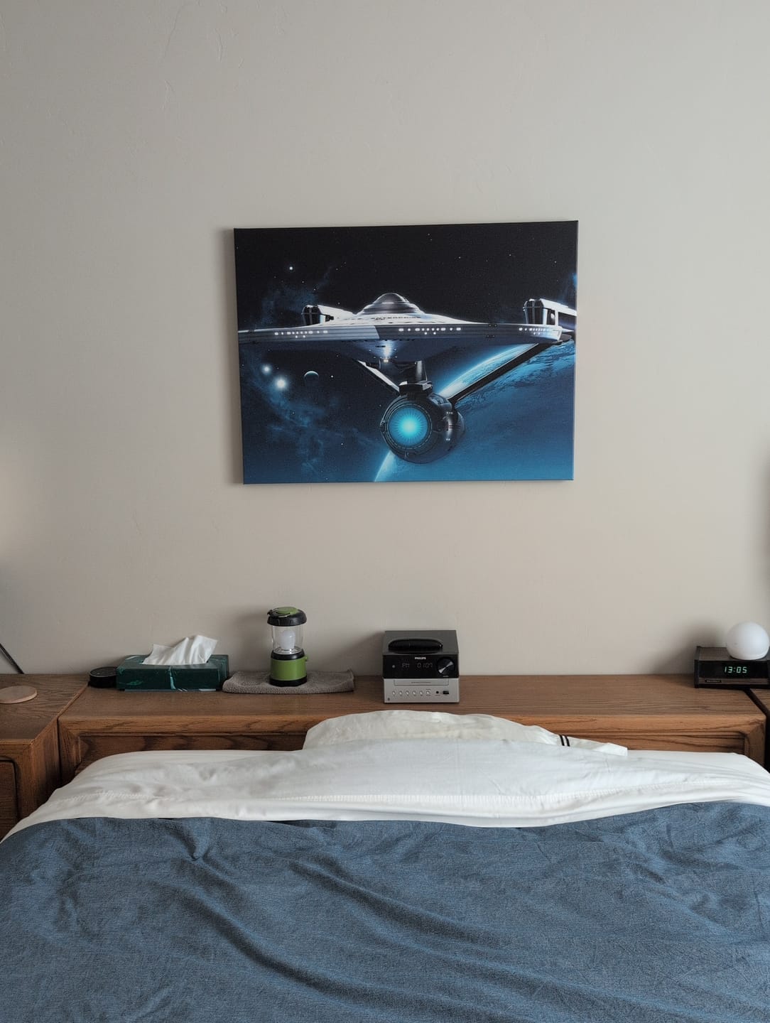 Customer photo review of Enterprise Wall Art