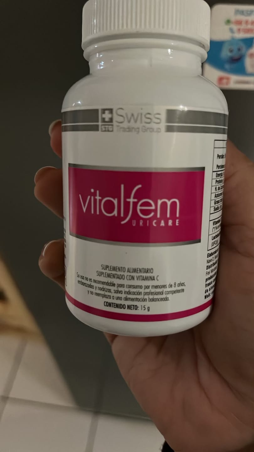 Customer photo review of Apoyo natural para tu salud urinaria femenina