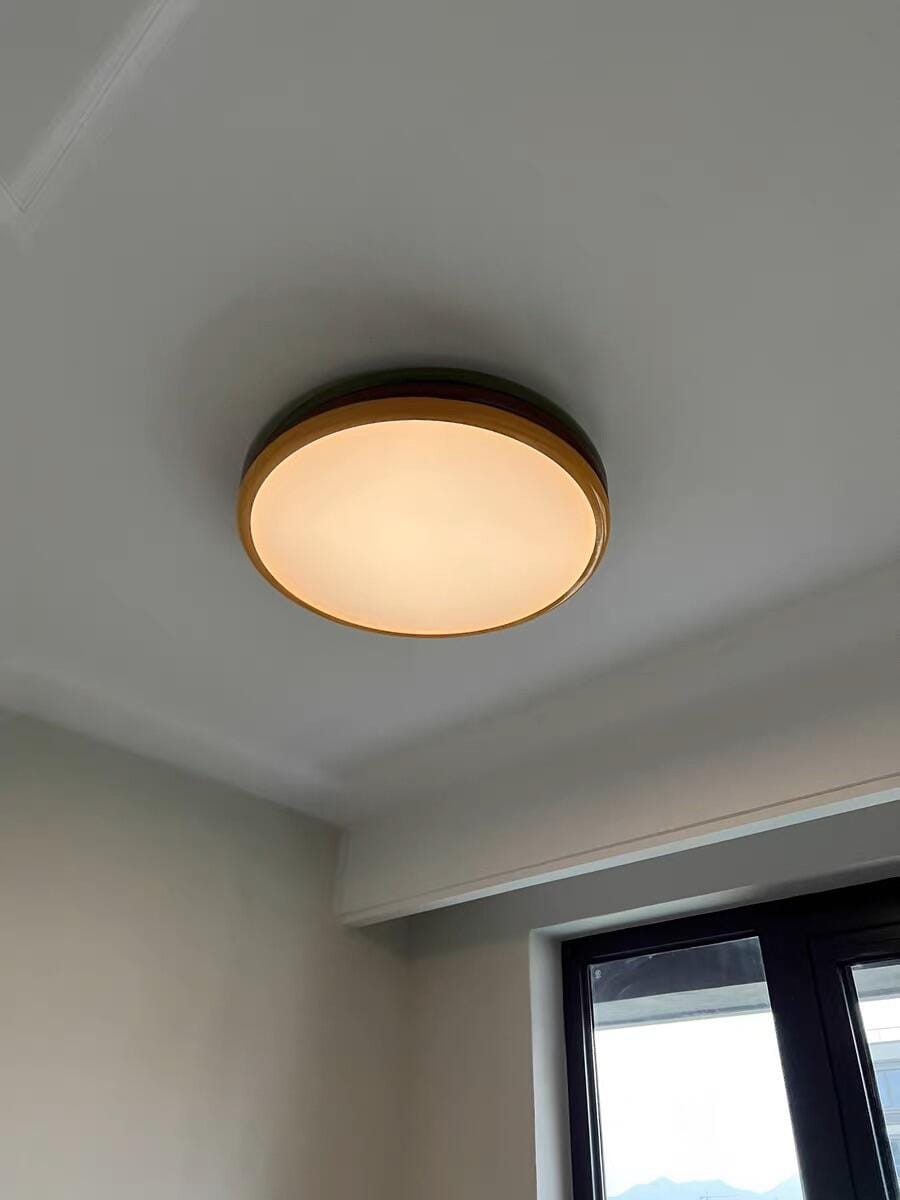 Customer photo review of Stacked Acrylic Ceiling Light, 50 cm Round, Integrated LED