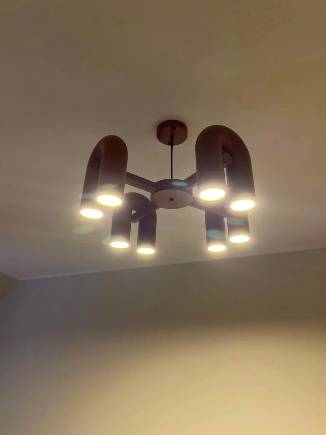 Customer photo review of U-Shaped Arch Chandelier, Integrated LED, 4 to 8 Heads, 60–100 cm