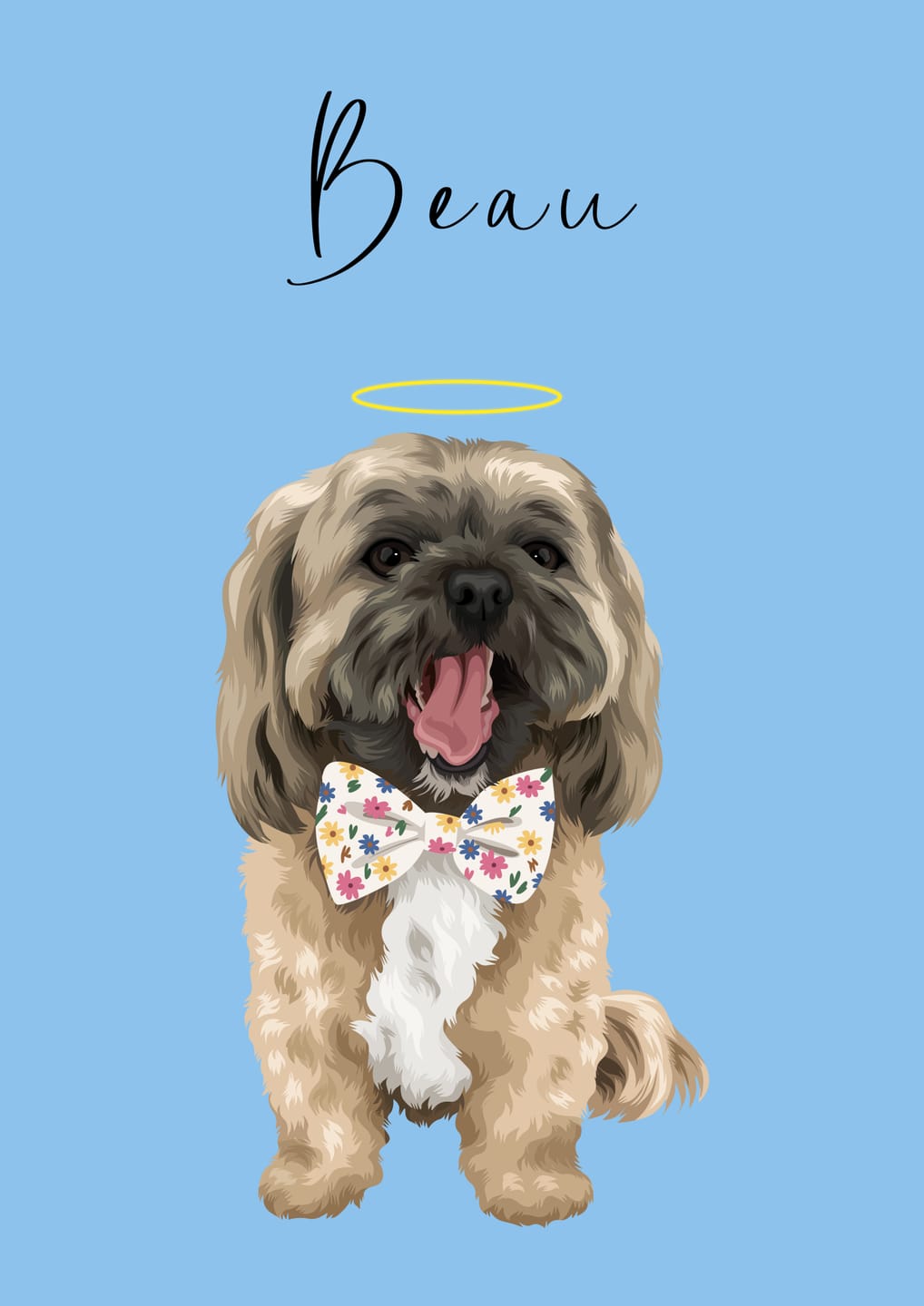 Customer photo review of Memorial Portrait