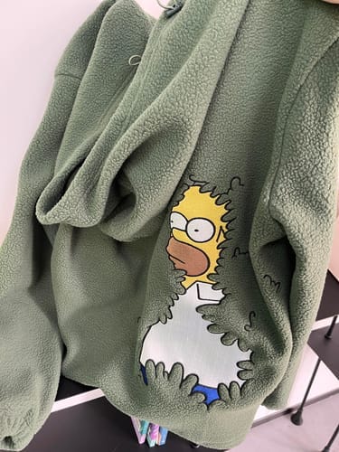 Customer photo review of Oversized Fit Teddy Unisex Hoodie