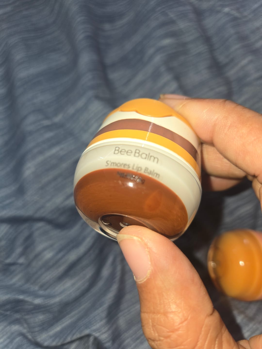 Customer photo review of S'mores Bee Balm - Limited Edition