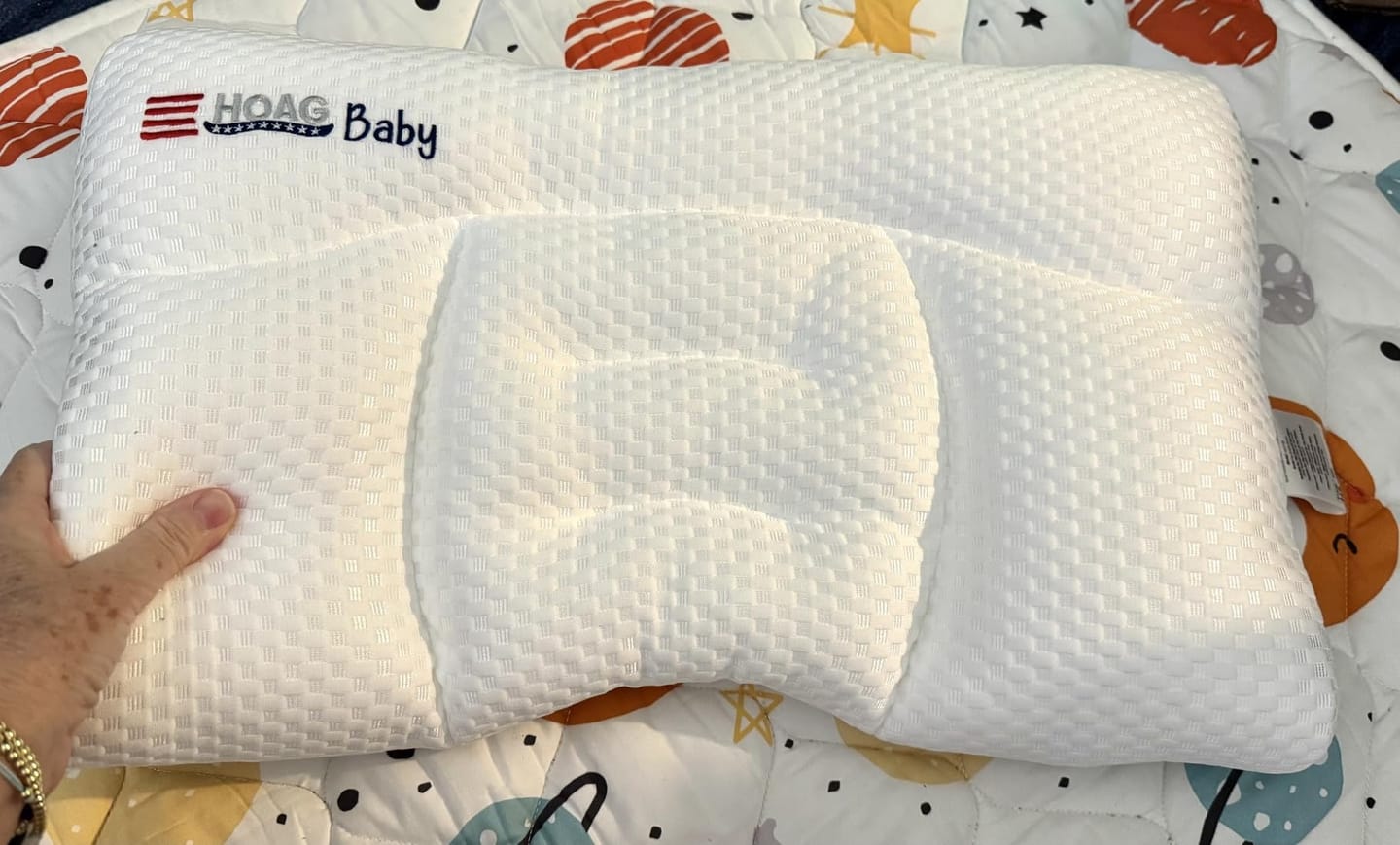 Customer photo review of TinyAlign – De juiste kussenhoogte voor elke leeftijd