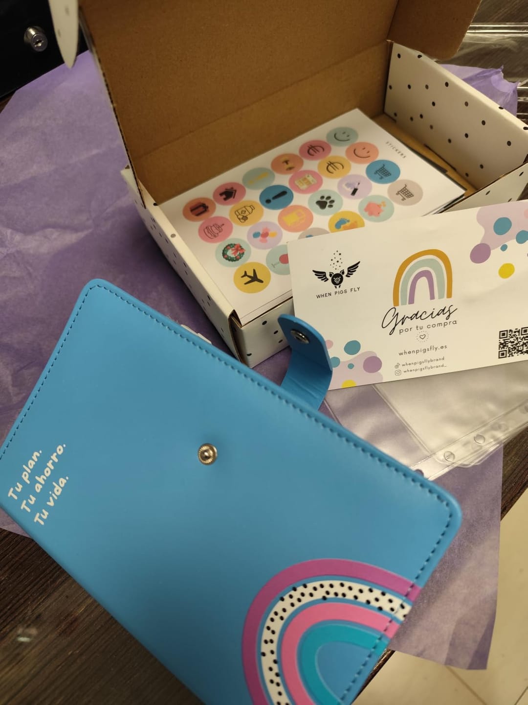 Customer photo review of Libreta de ahorro A6