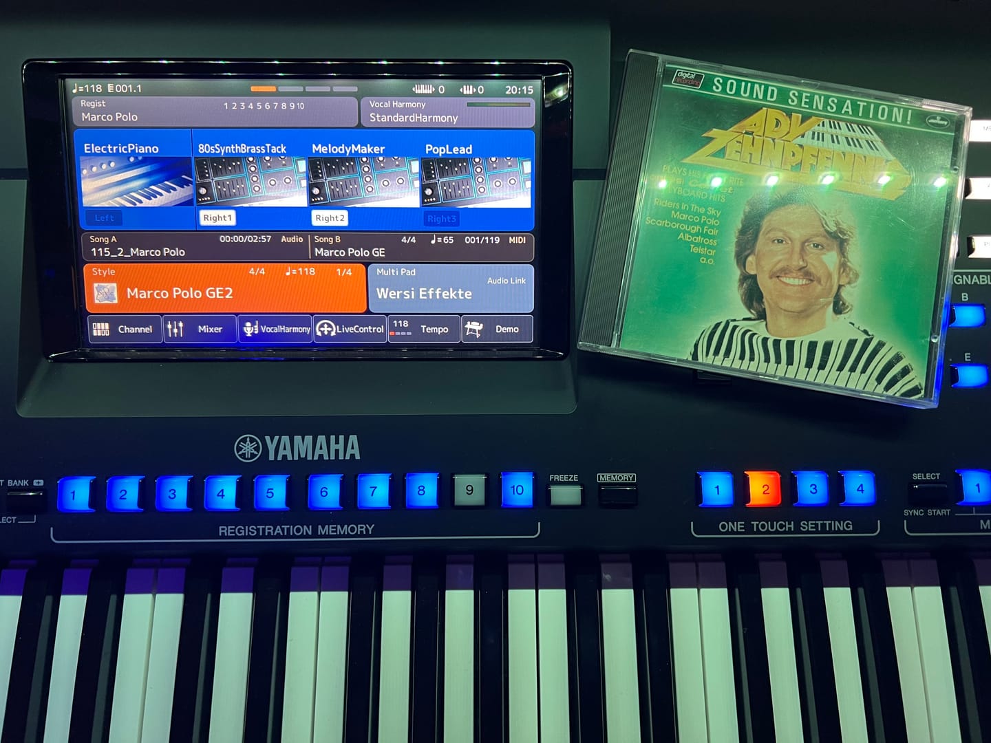 Customer photo review of Marco Polo (Keyboard-Style)