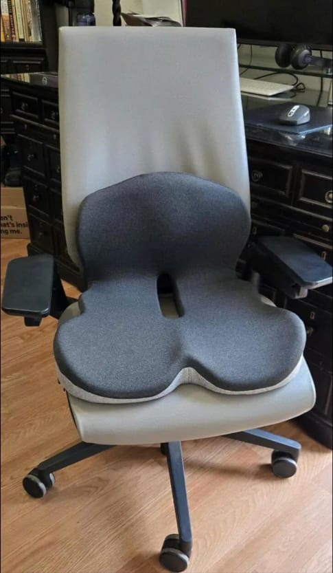 Customer photo review of SoftBack™ Ergonomic Seat Cushion