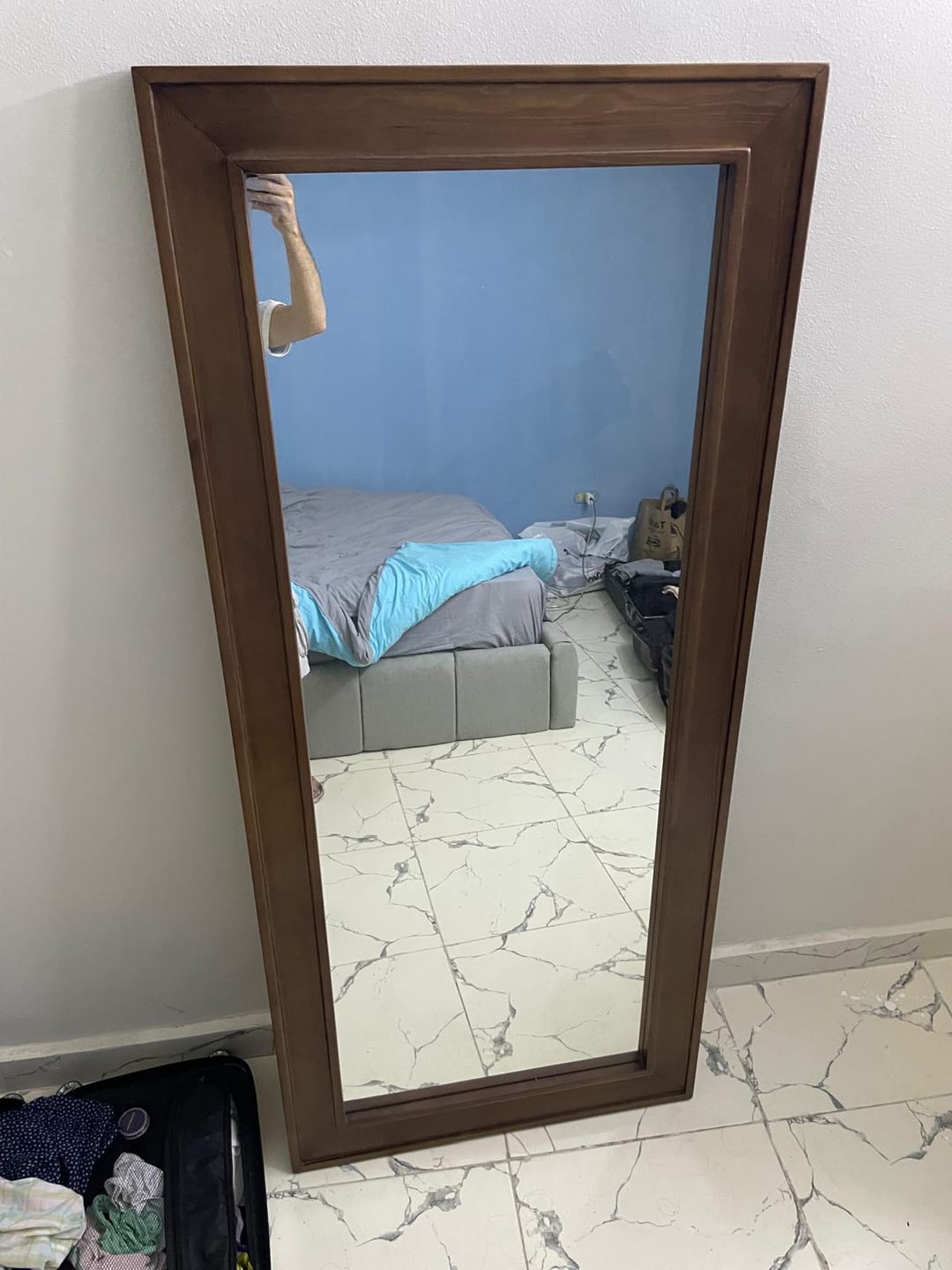 Customer photo review of مرايا استاند 80×180سم - DOR208