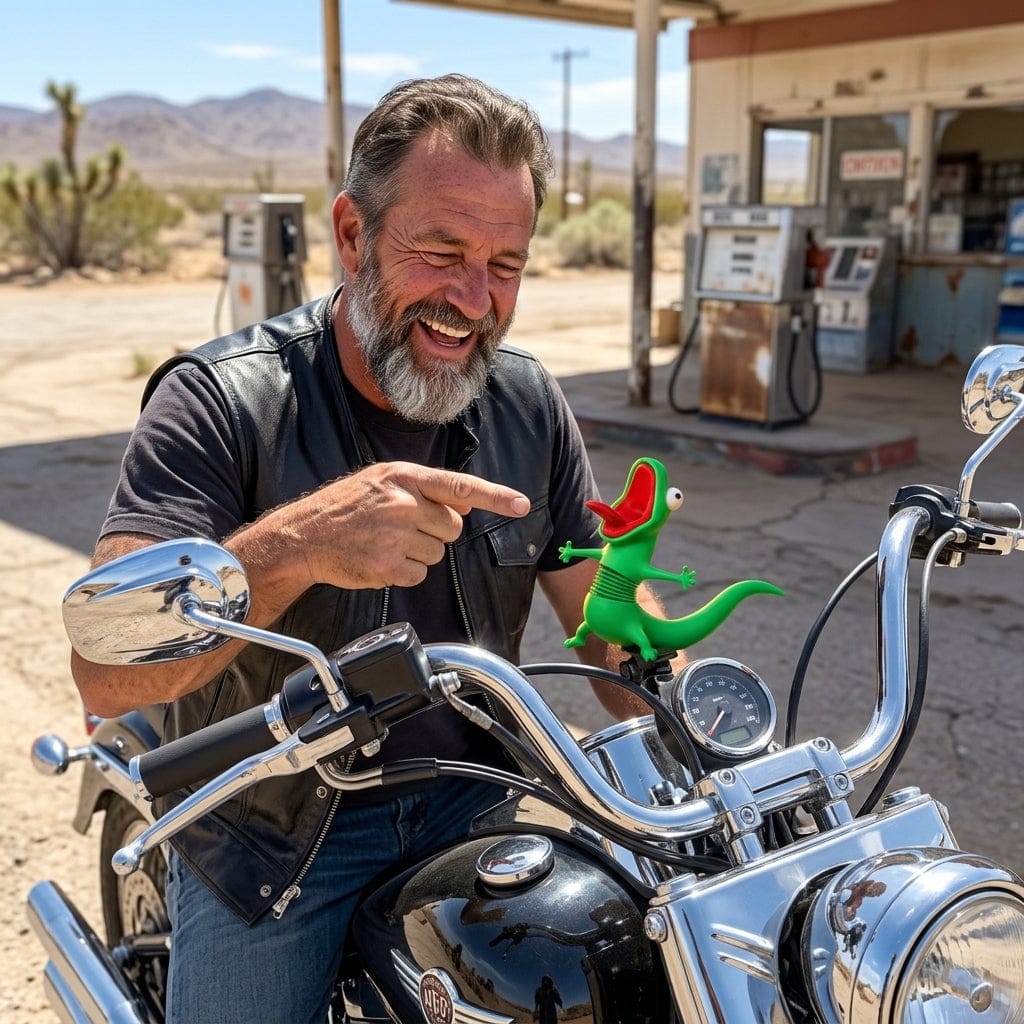 Customer photo review of Dancing Lizard That Rides