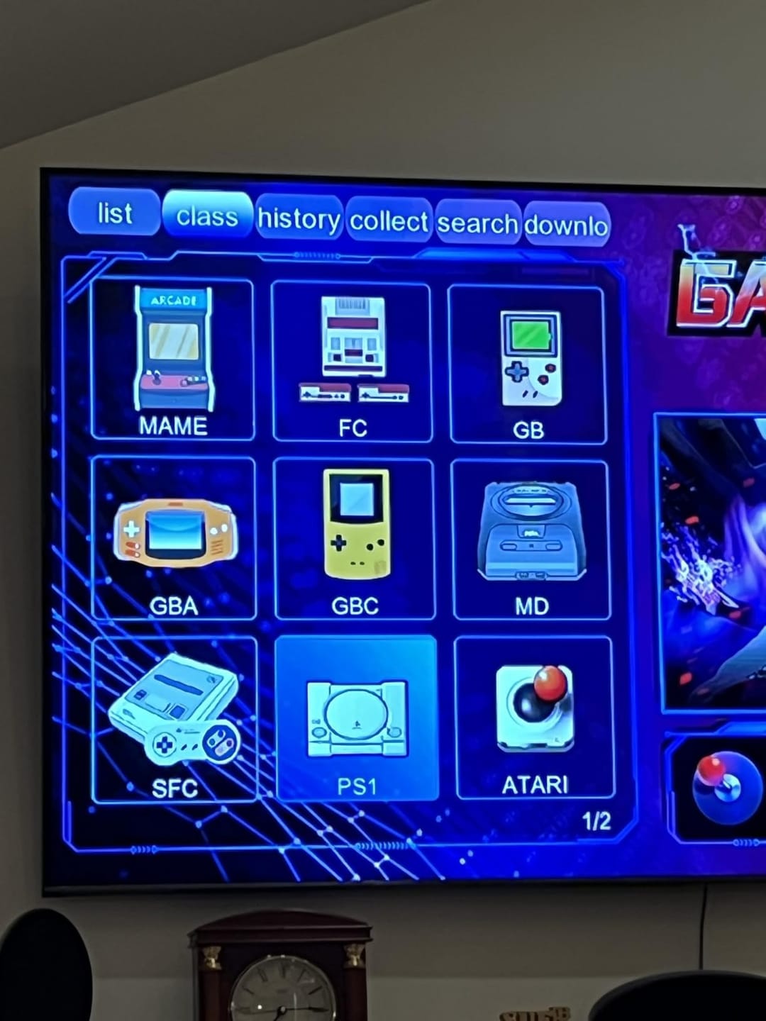 Customer photo review of RetroSpel – Duizenden klassieke games op je tv
