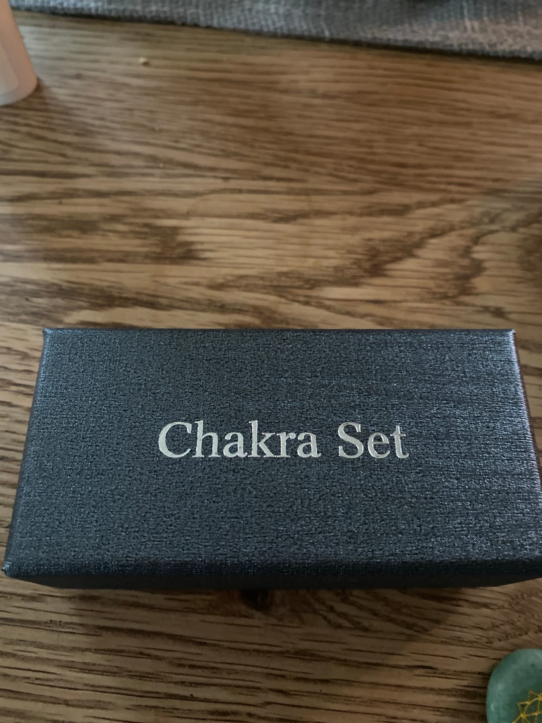 Customer photo review of Chakra Set mit 7 Edelsteinen