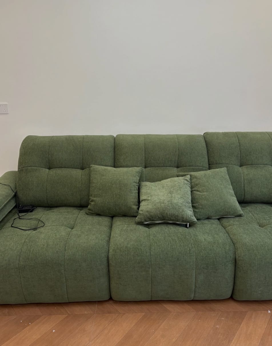 Customer photo review of CloudNest Extendable Sofa
