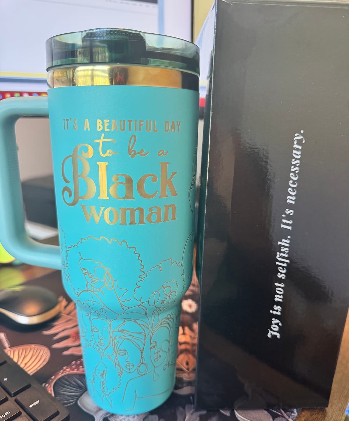 Customer photo review of Mystery Tumbler – Unreleased & Rare Designs