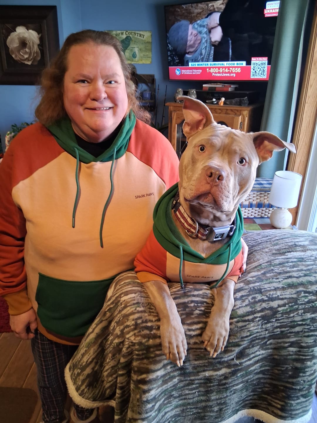 Customer photo review of Ranger Dog Hoodie