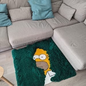 Customer photo review of Fluffy Tufted Homer Rug