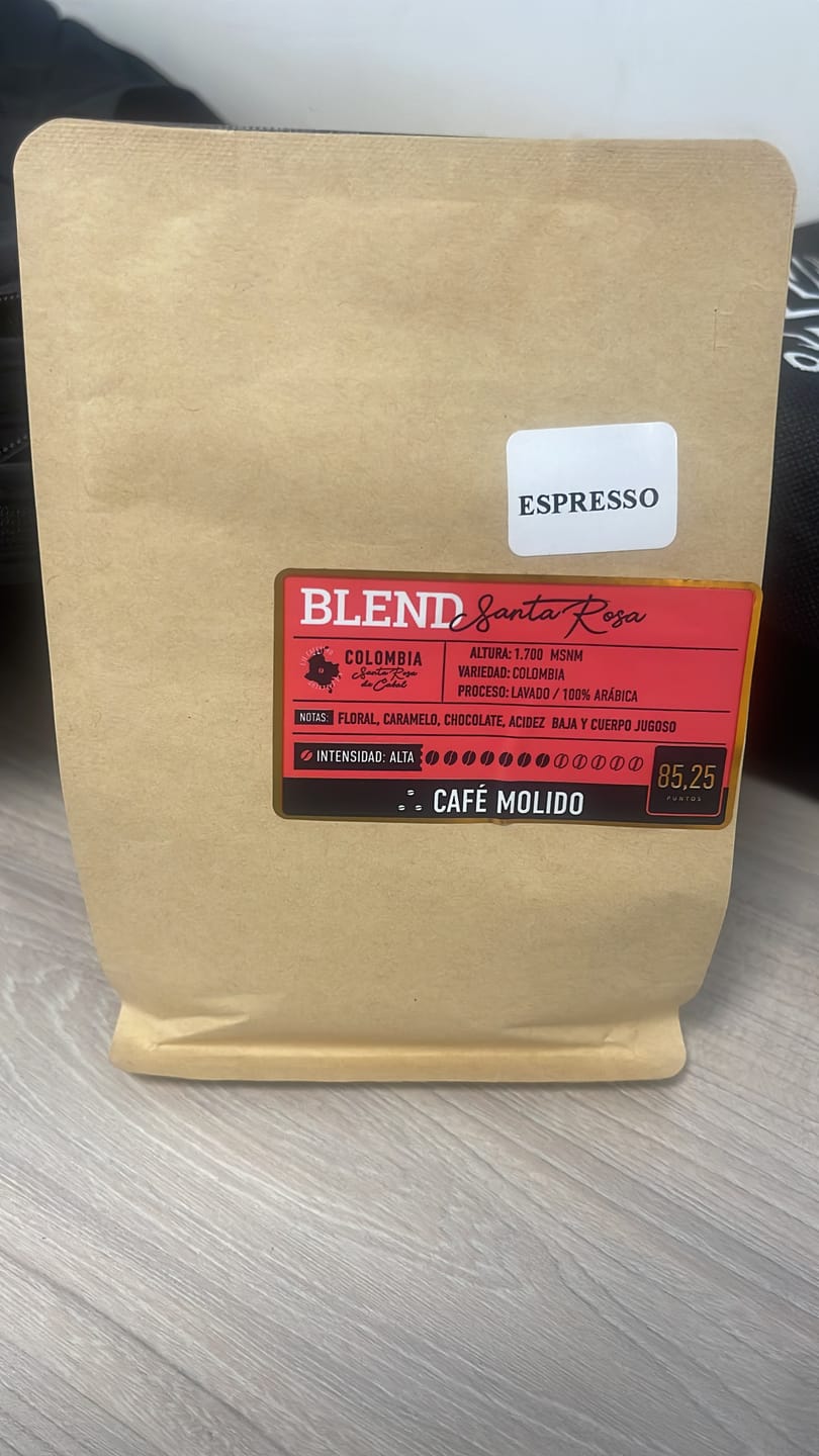 Customer photo review of Colombia | Blend Santa Rosa Bolsa 250 gramos | MOLIDO