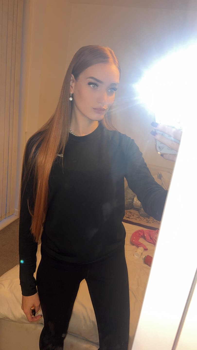Customer photo review of 26” 200g Tape-In Weft Bio-Protein Fibre - Long Weft