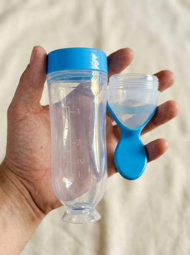 Customer photo review of Mess-Free Feeding Spoon