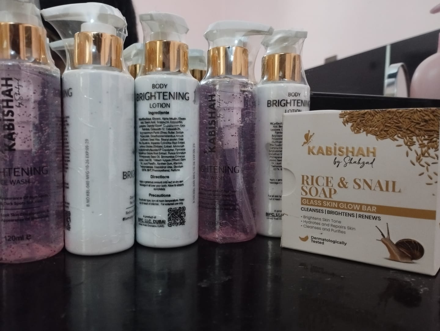 Customer photo review of Rice & Snail Soap