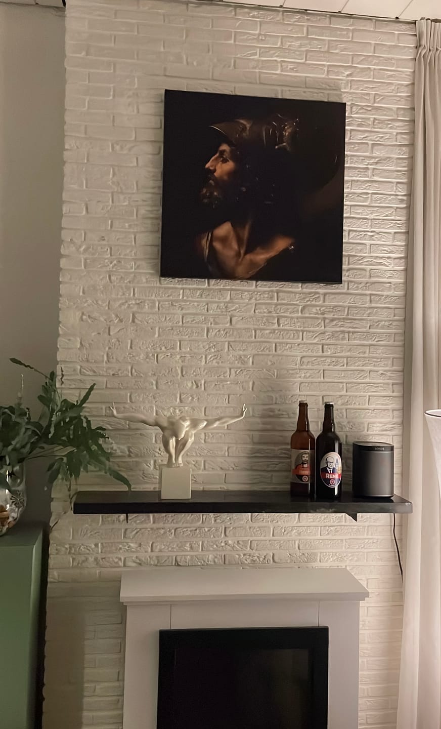 Customer photo review of AJAX Griekse held schilderij