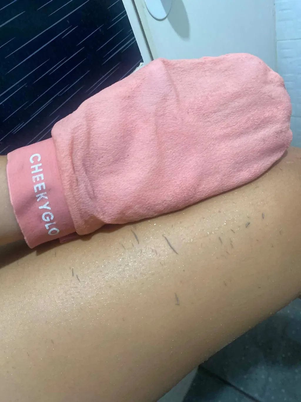 Customer photo review of CLEANBO® ~ Guante Exfoliante Corporal