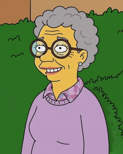 Customer photo review of Custom Simpsons Bush Meme Portrait
