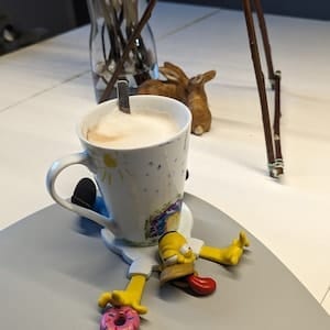 Customer photo review of Homer Coaster STL for 3D Printing