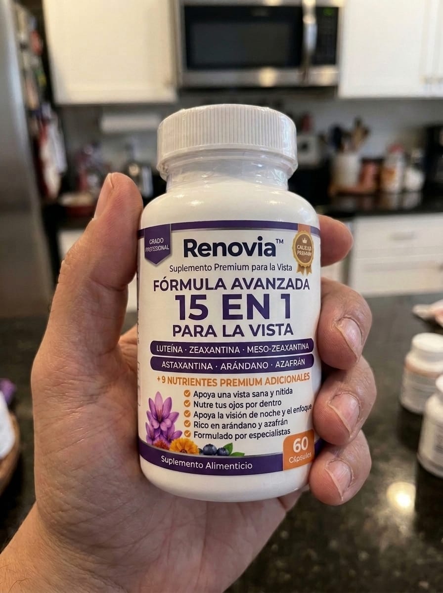 Customer photo review of Renovia 15 en 1 | Cuida la nitidez de tu vista con los años
