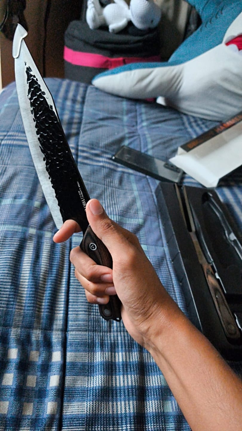 Customer photo review of Set Parrillero Hammer Cuchillo y Pincho