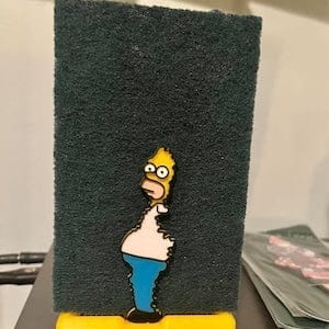 Customer photo review of Homer Sponge Holder