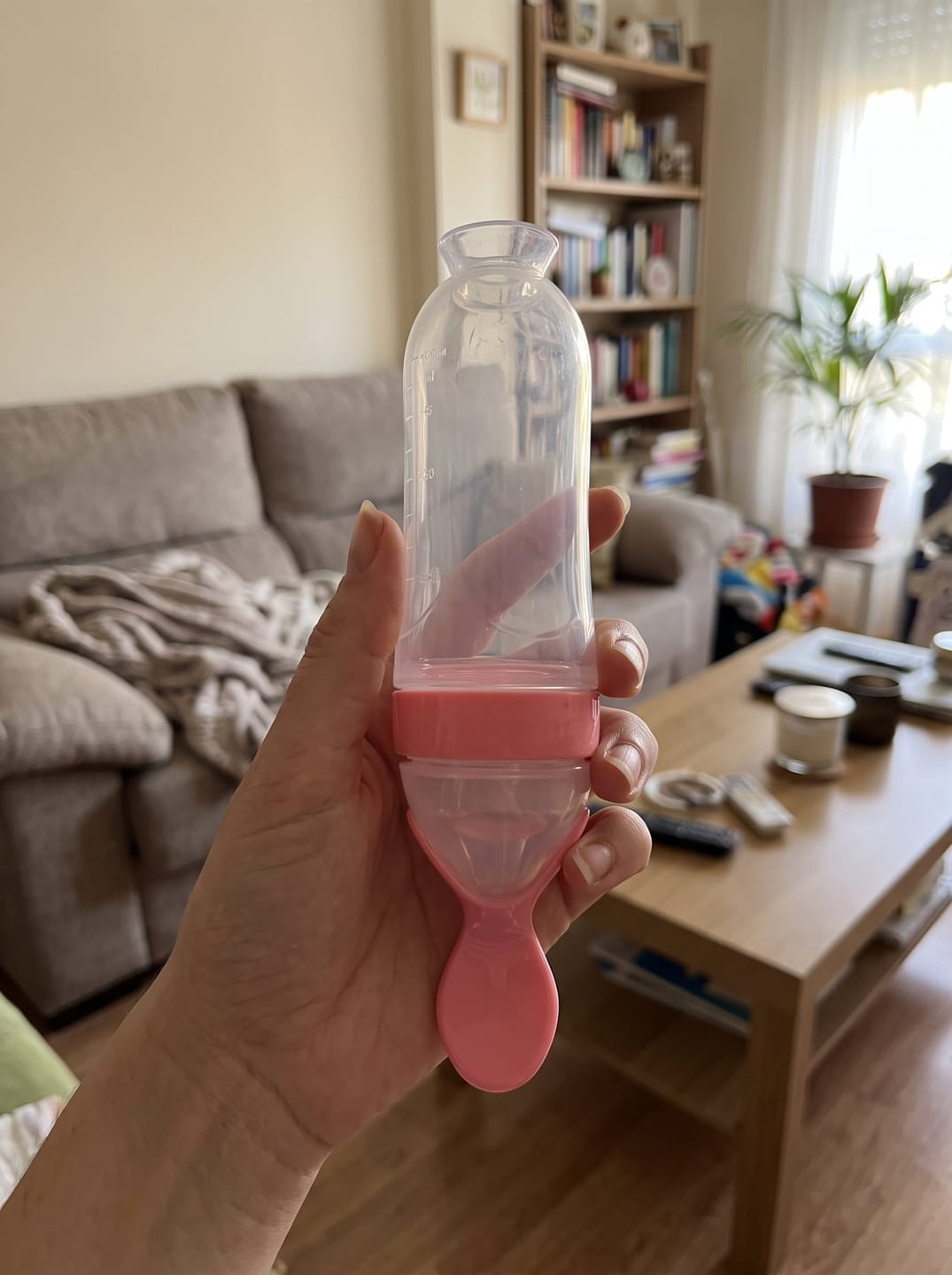 Customer photo review of Mess-Free Feeding Spoon