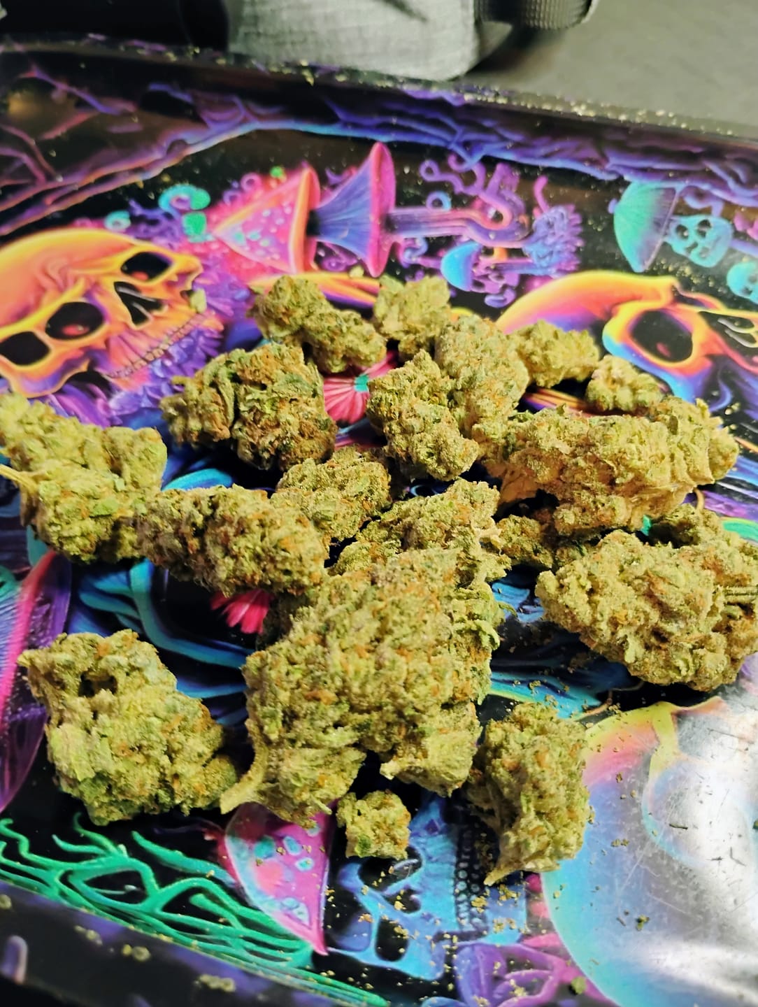 Customer photo review of Jack Skellington THCA Flower