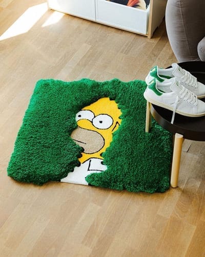 Customer photo review of Fluffy Tufted Homer Rug