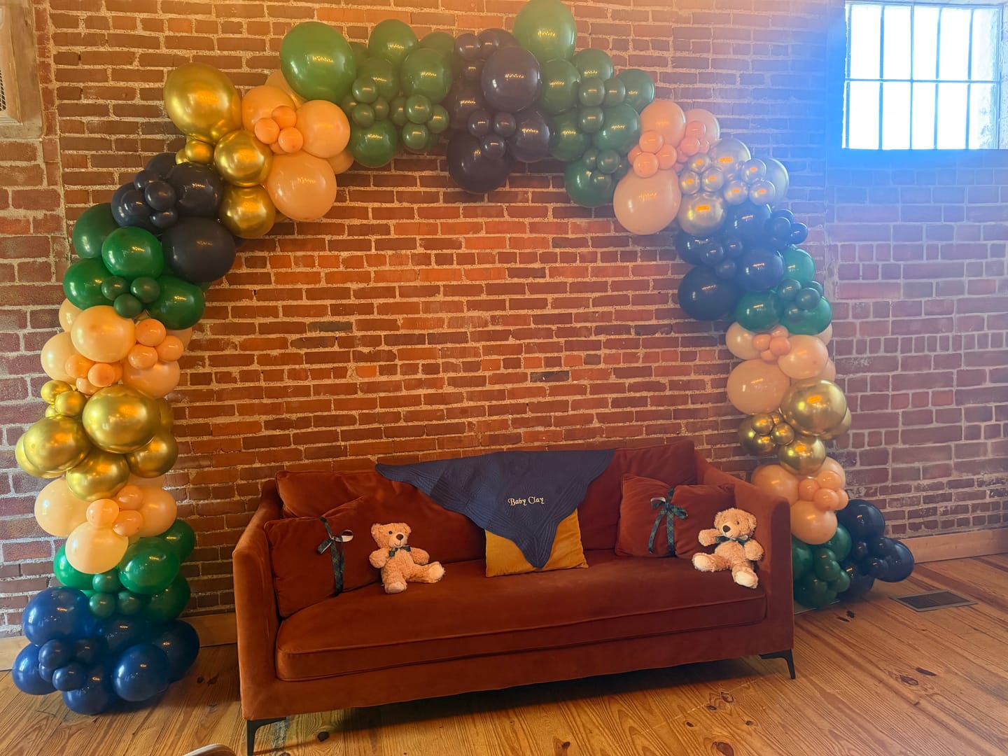 Customer photo review of 10x8 Ft Aluminum Balloon Arch Frame Wedding Arch Stand