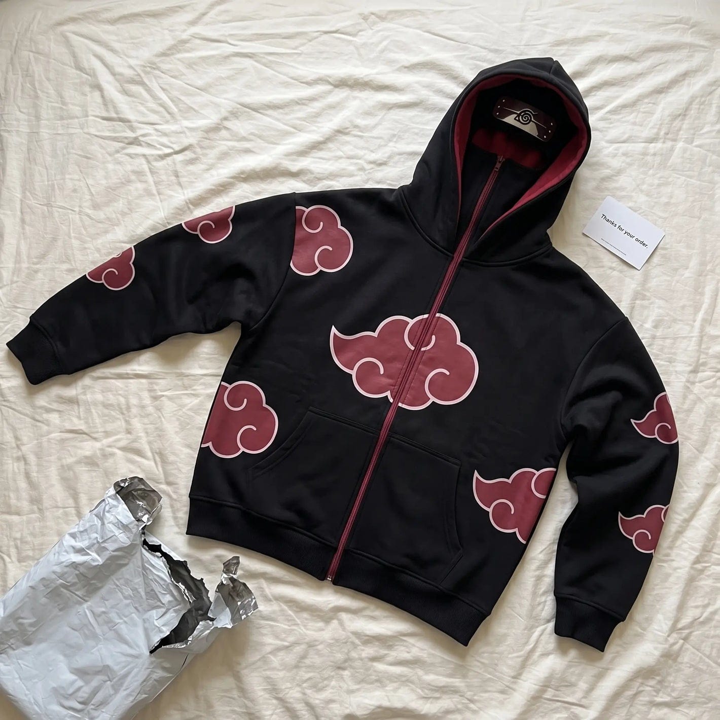 Customer photo review of Naruto İtachi Hırka
