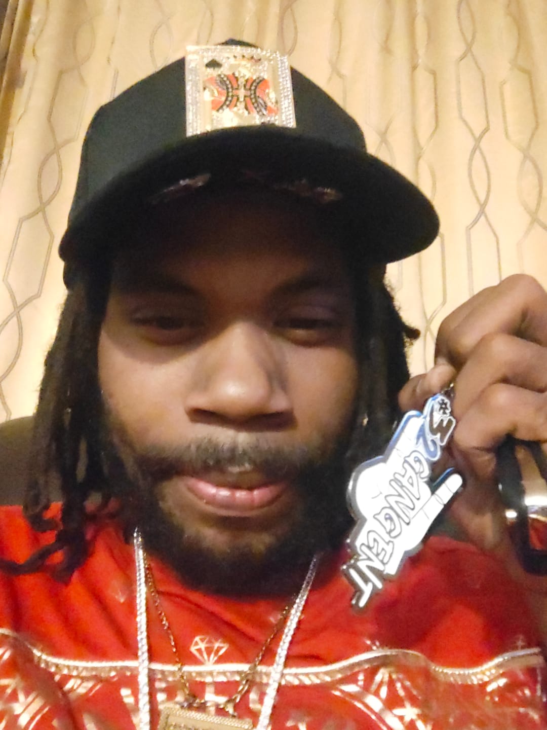 Customer photo review of SHOCKER METAL KEYCHAIN
