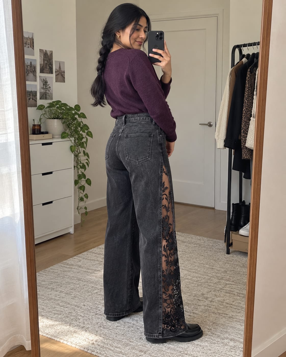 Customer photo review of Noctavella Gothic Jeans