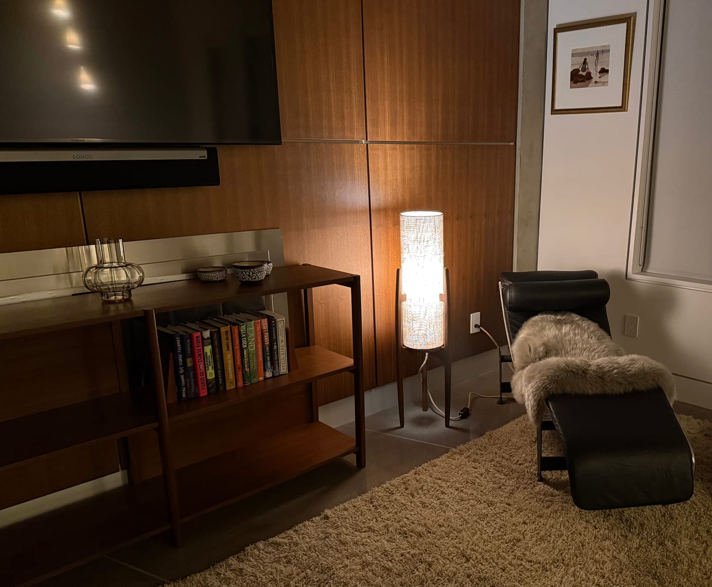 Customer photo review of Rocketlamp | Floor Lamp | Black Walnut