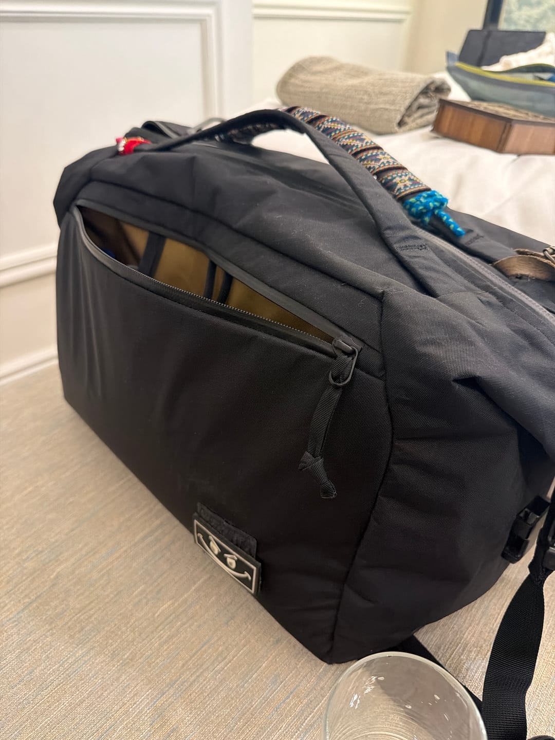 Customer photo review of Transit Duffel - X-Pac