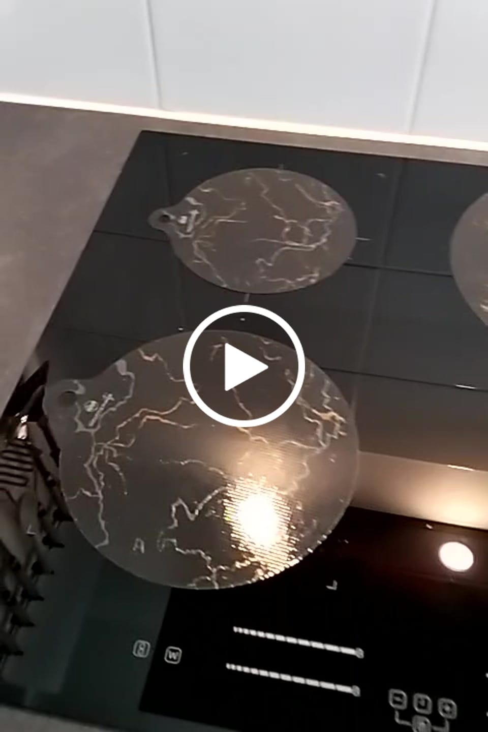 Customer video review of Inductie matjes set van 5 - Marmer design - Diverse maten