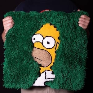 Customer photo review of Fluffy Tufted Homer Rug