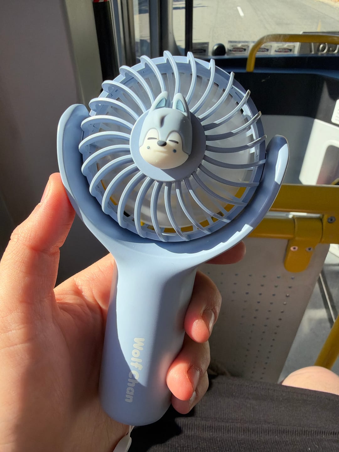 Customer photo review of STRAY KIDS - dominATE SEOUL WORLD TOUR OFFICIAL MD SKZOO HANDHELD FAN