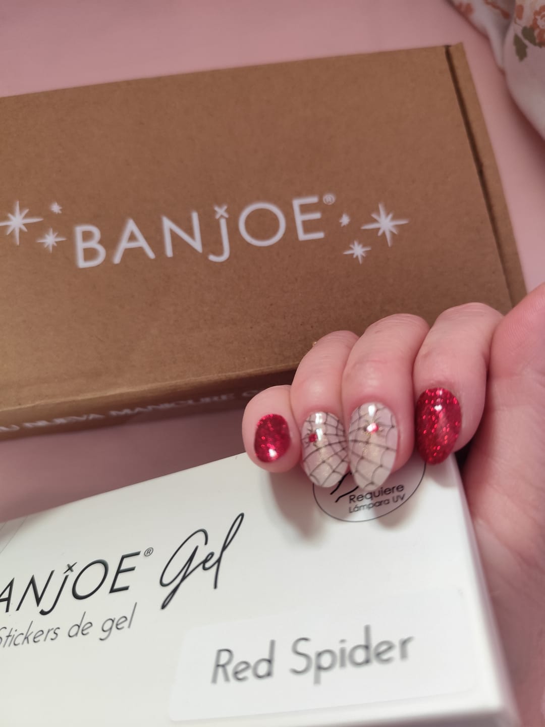 Customer photo review of Red Spider | Gel